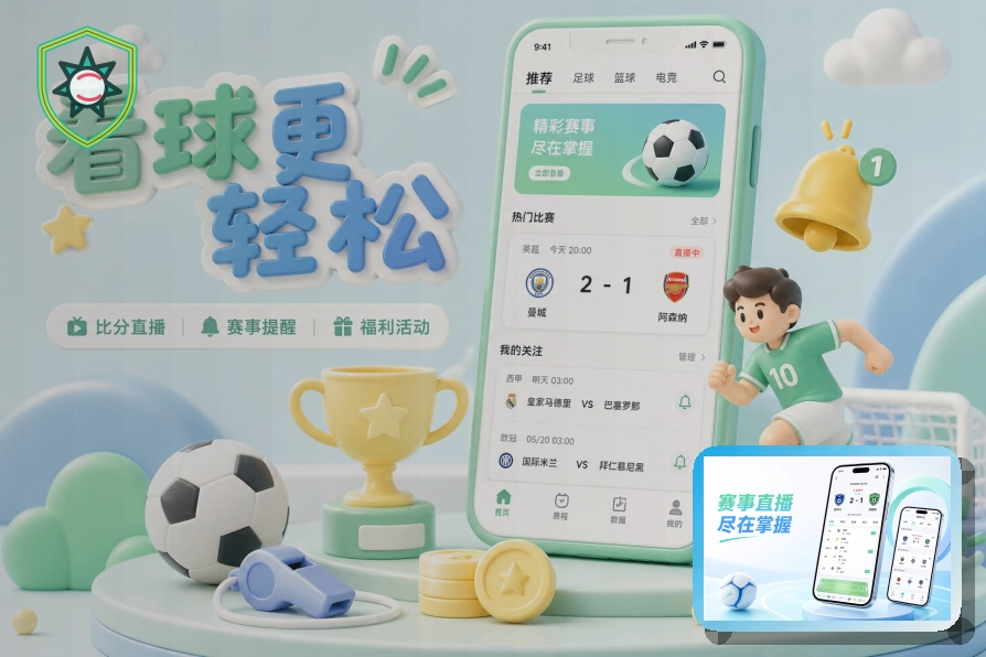 赛事资讯服务示意